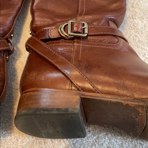 Tory Burch Riding Boots - Cognac Brown size 7 - Picture 4 of 7